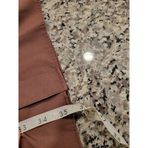 St Patrick Shirt Mens 19 36/37 Brown Long Sleeve Dress Button Up Cotton Blend‎